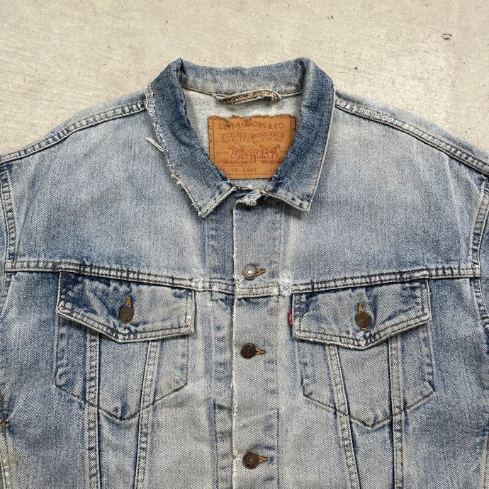 90年代 デカパッチ Levi's リーバイス 70598 4891 デニムジャケット 90年代 デカパッチ Levi's リーバイス 70598 4891 デニムジャケット