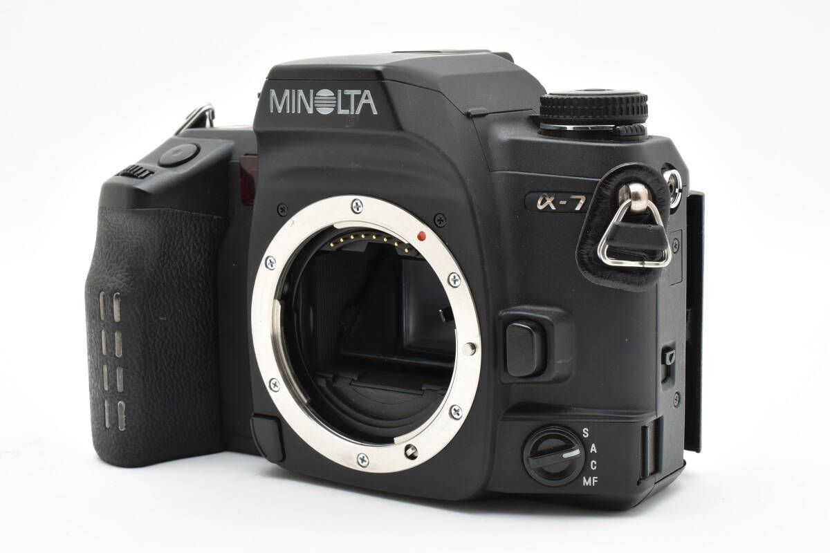 ジャンク MINOLTA α-7 一眼レフ フィルムカメラ ボディ 4535_10_80