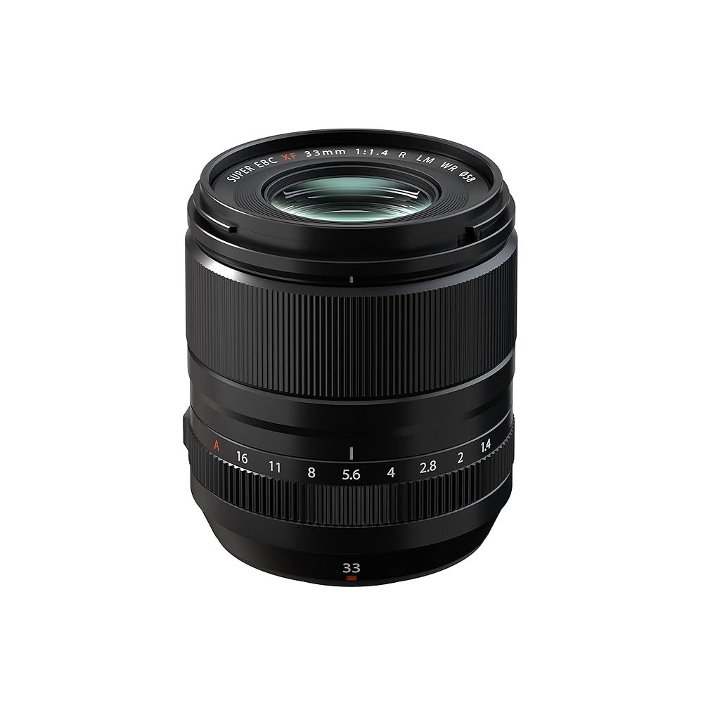 富士フイルム FUJIFILM X 交換レンズ フジノン 単焦点 標準 大口径 33mm F1.4 防塵防滴耐低温 リニアモーター 静音 絞りリング F XF33MMF1.4 R LM WR