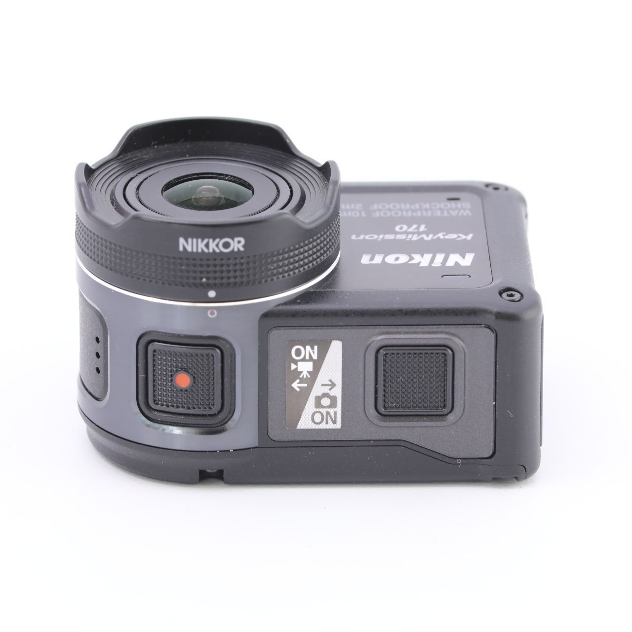 Nikon 防水アクションカメラ KeyMission 170 BK ブラック(品) - 映像機器