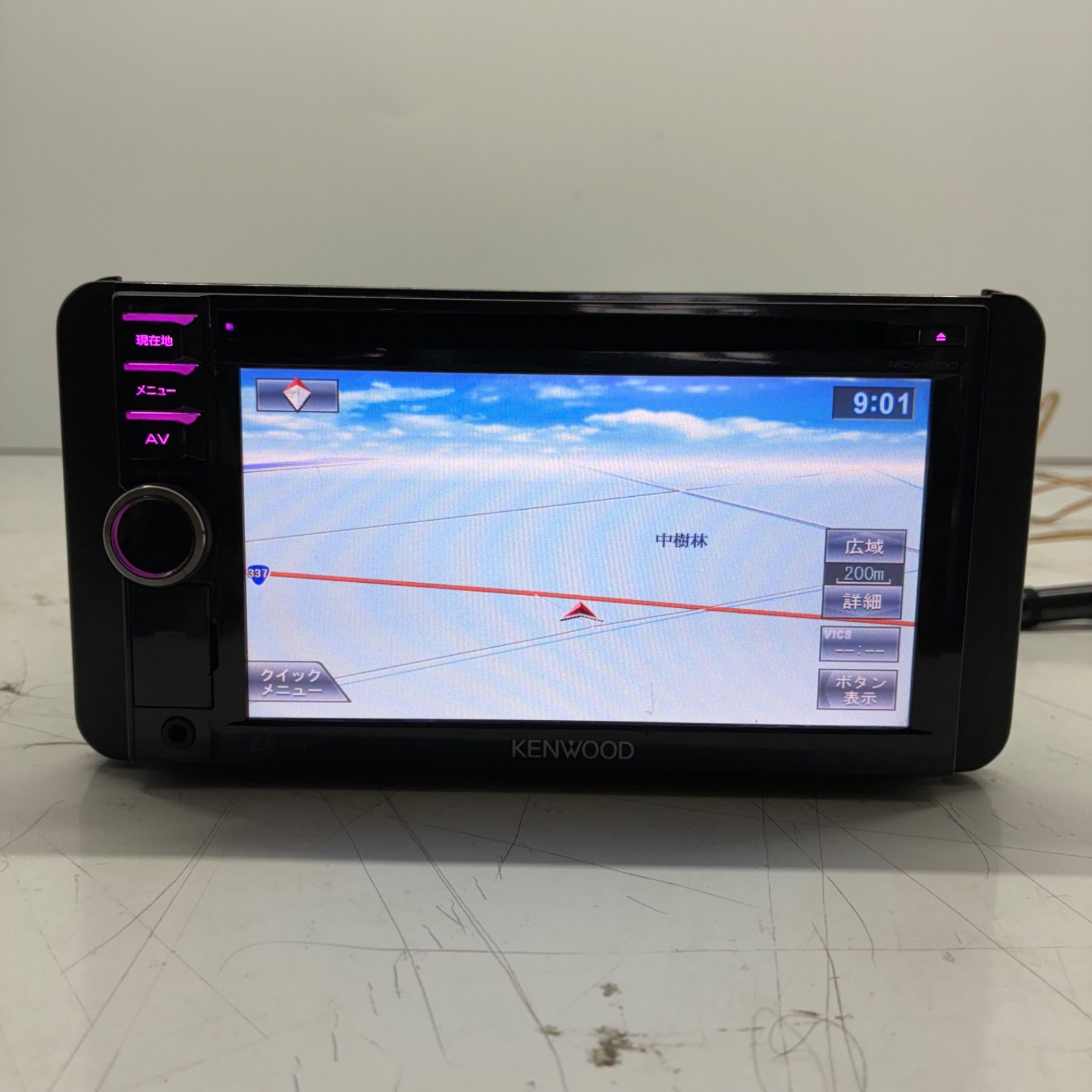 KENWOOD ケンウッド 2DIN メモリーナビ MDV-L100 カーオーディオ