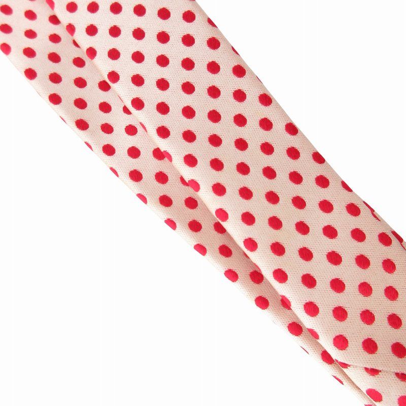 ポールスミス PAUL SMITH ネクタイ ドット柄 バイカラー シルク