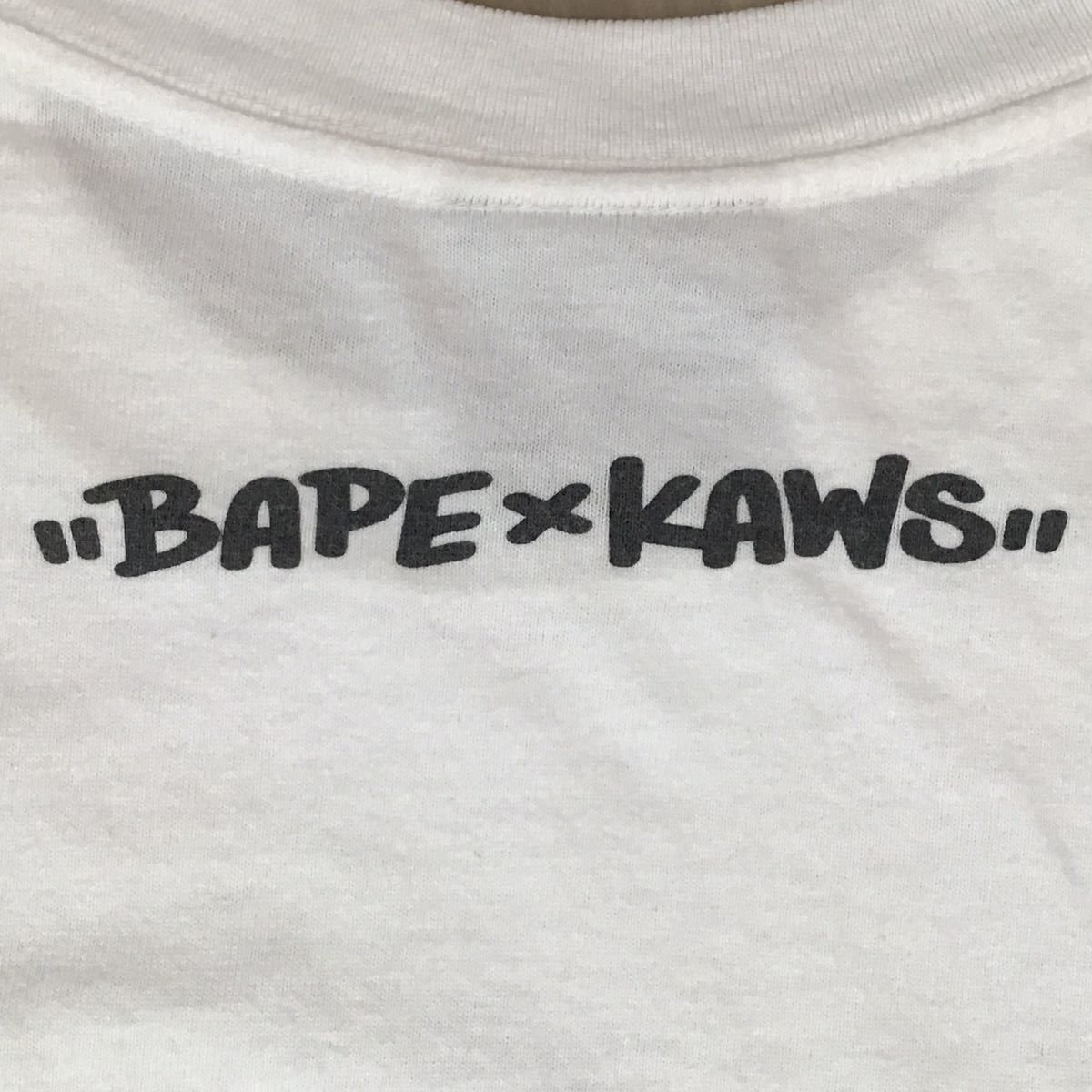 APE BAPE KAWS 渋谷　限定　CAMO 迷彩　ポロシャツ　tシャツ M ☆激レア☆ KAWS × BAPE chum Tシャツ Mサイズ a bathing ape