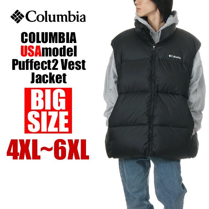 Columbia ダウンベスト メンズXS 新品未使用 コロンビア ダウン ベスト（ブラック）L/Columbia Down Vest