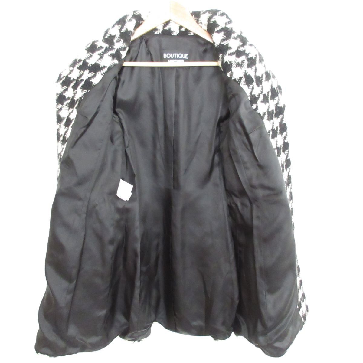 モスキーノ （BOUTIQUE MOSCHINO） チェック柄 コート 【公式通販】