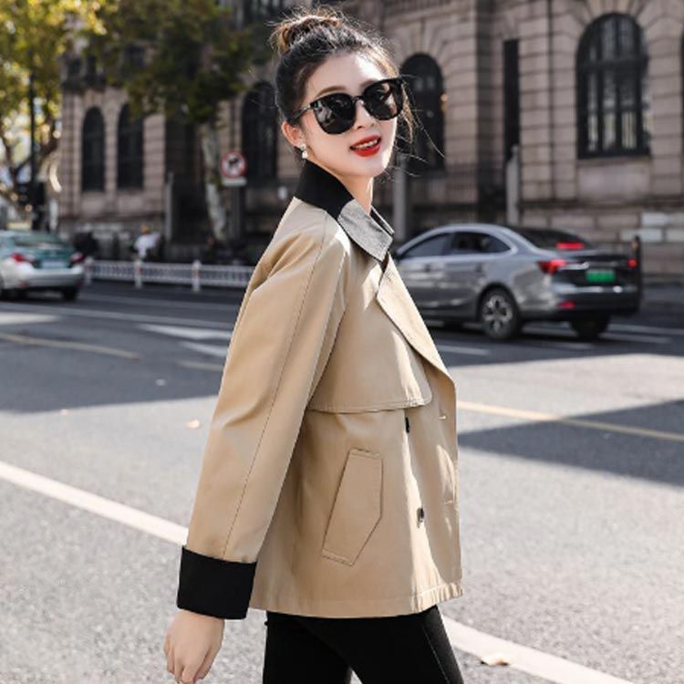 【上品&オシャレ見え♪】DIOR★ベルト付き ショートジャケット レディース アウター ジャケット ショート 羽織り トレンチ
