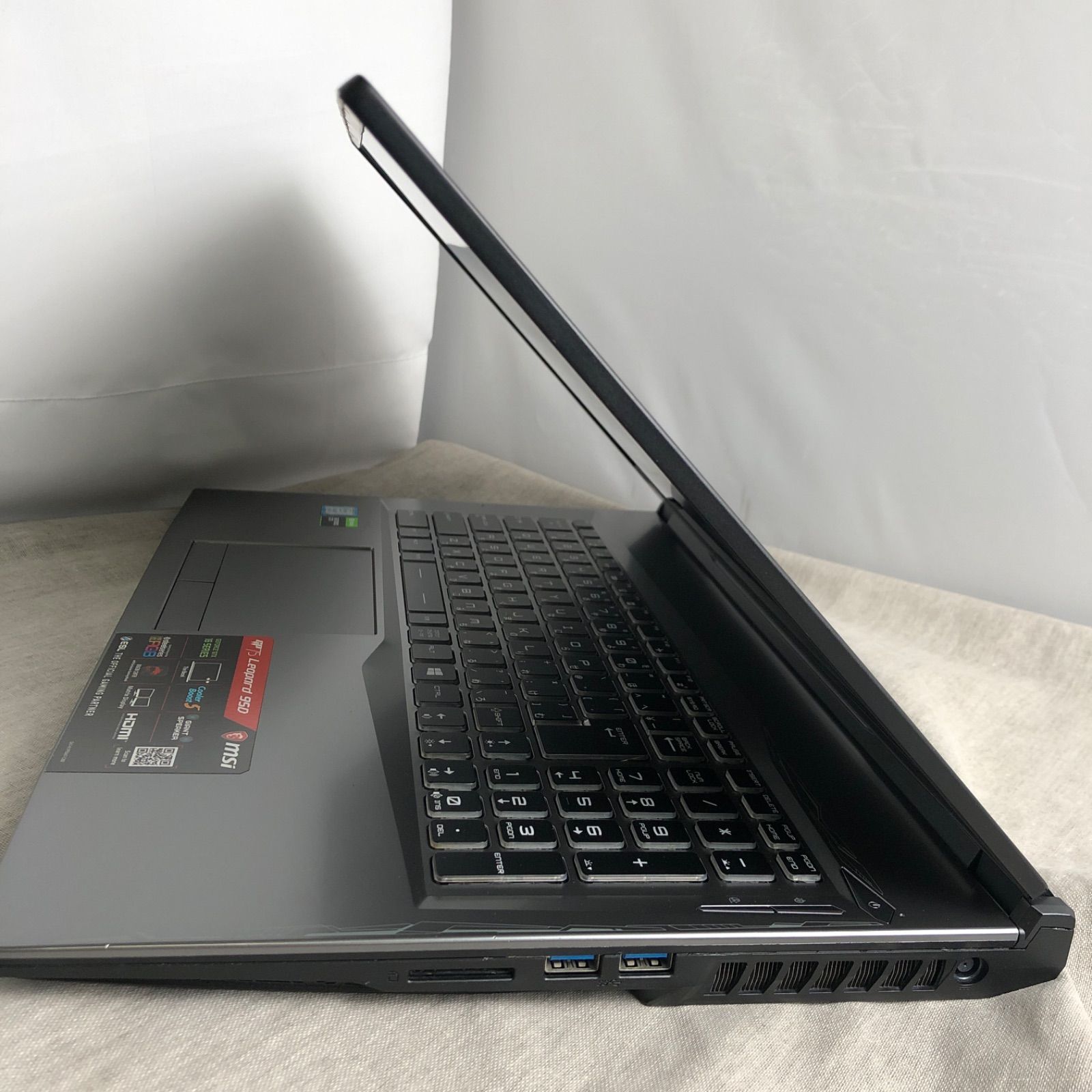 MSI GP75 Leopard 9SD ゲーミングノートPC i7 GTX1660Ti - メルカリ