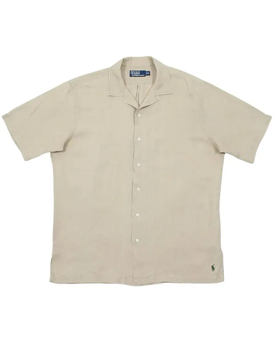 1990s POLO RALPH LAUREN ポロラルフローレン リネン シルク シャツ ヴィンテージ ボトムス ポニー ロゴ