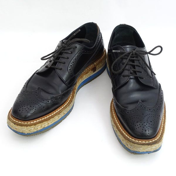 プラダ ウイングチップ PRADA / プラダ ◇ウイングチップ レザー