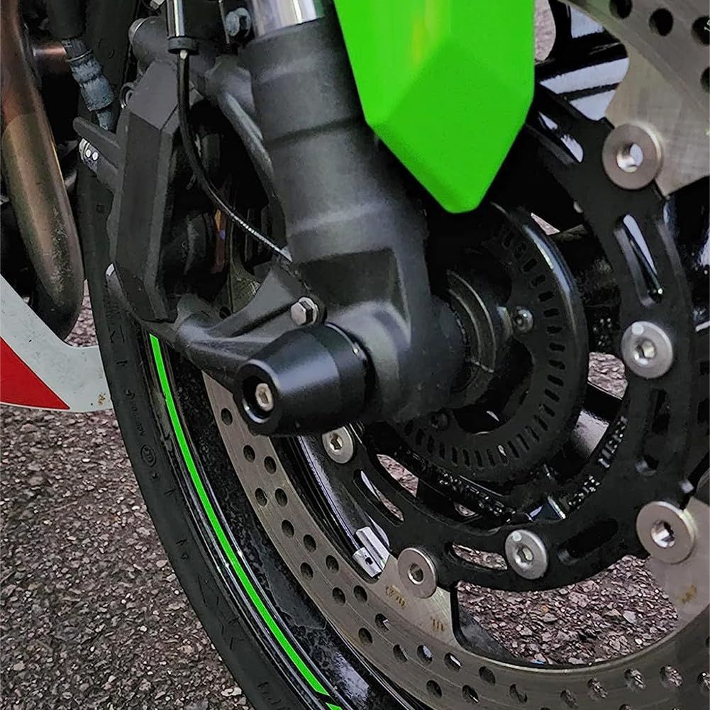 人気商品】ZX-4RR フロントアクスルスライダー ZX25R カワサキ 忍者 ZX