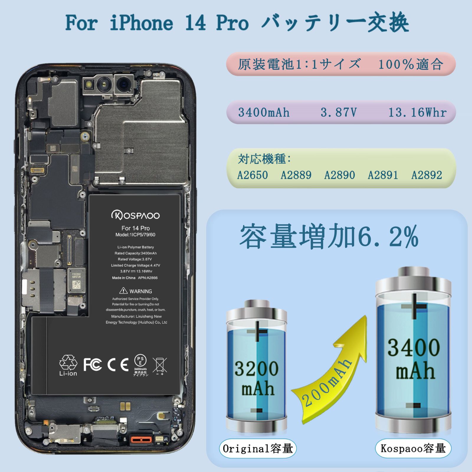 Pro バッテリー