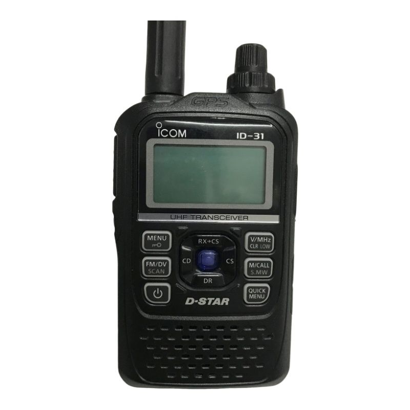 ICOM アイコム ハンディ無線機 ID-31 430MHzデジタルトランシーバー (GPSレシーバー内蔵) カバー付属 D-STAR 【中古品】  22411R15 - メルカリ