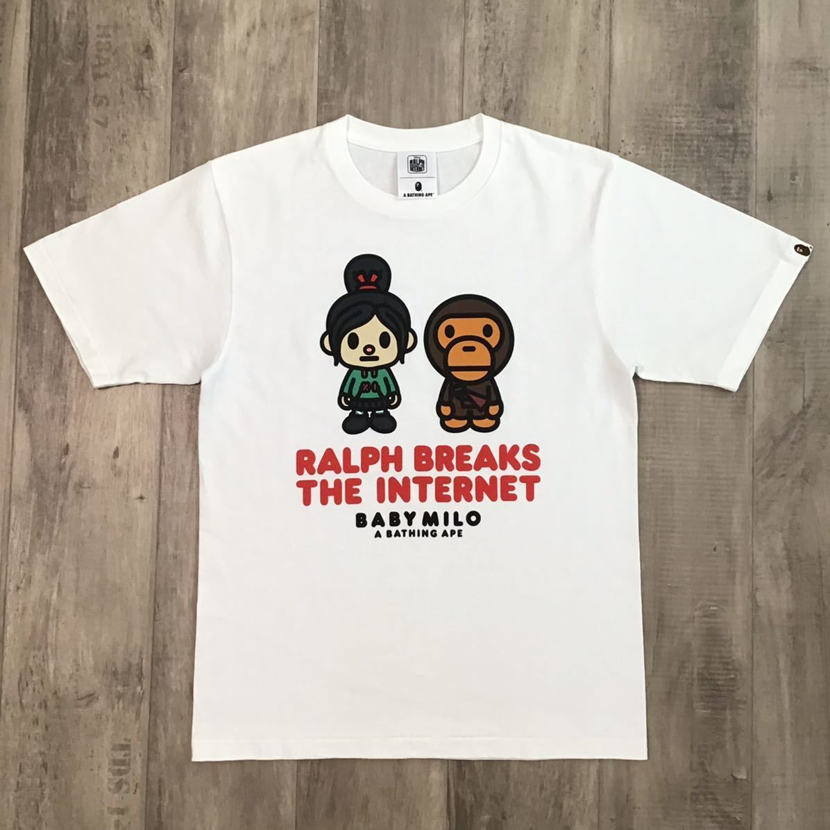 ディズニー × BAPE シュガーラッシュ マイロ Tシャツ Sサイズ a ...