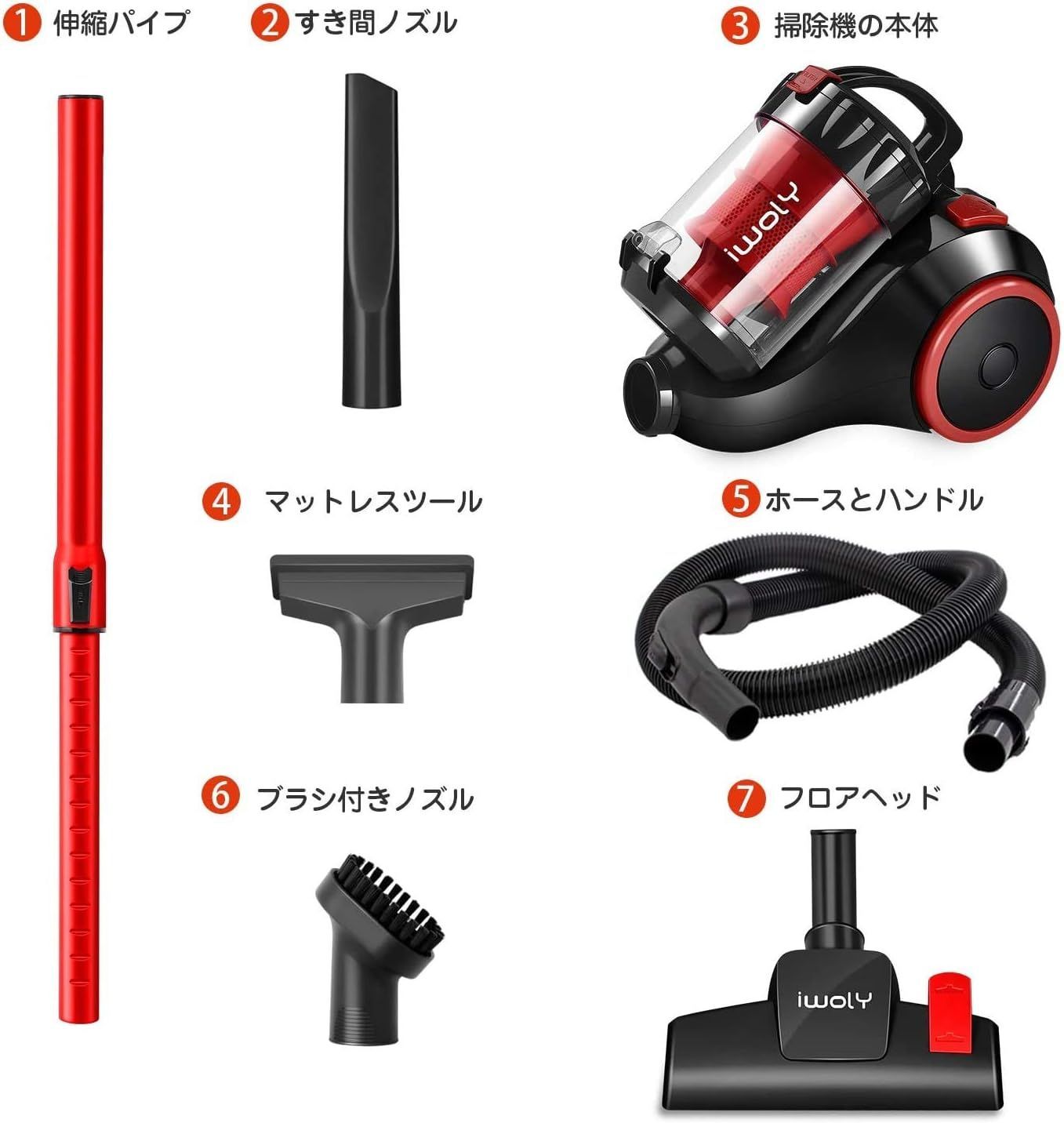 生活家電 【3114-108-76】掃除機 キャニスター コード式 サイクロン