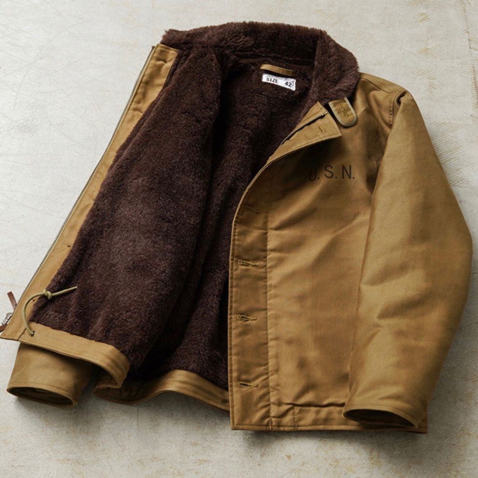 新品未開封 WAIPER N-1 DECK JACKET アルパカライニング42 アルパカ