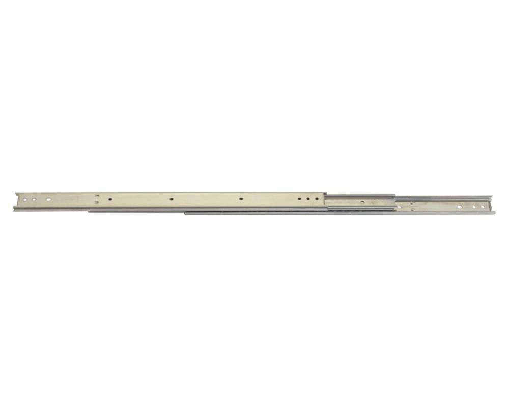 【新品・5営業日で発送】ハイロジック ステンレススライドレール(完全トラベル)559mm 1本
