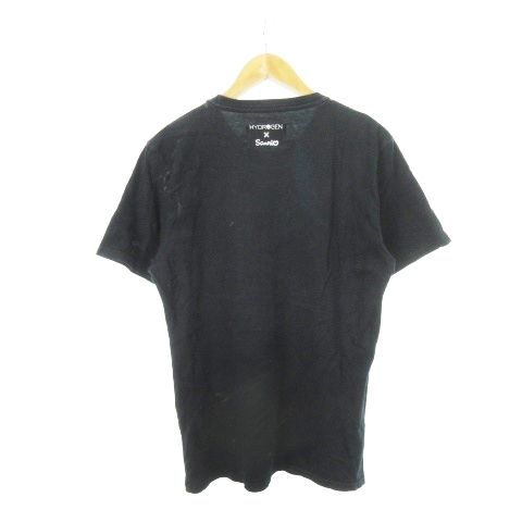 HYDROGEN 24SS LOGO SKULL グラフィック ラウンド Tシャツ 半袖 ハイドロゲン HYDROGEN × サンリオ sanrio 半袖Tシャツ ラウンド