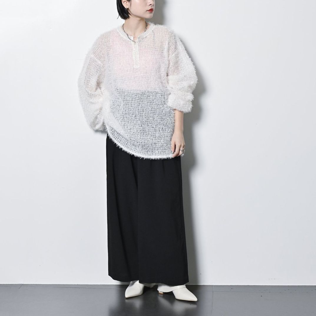 CITYSHOP (シティショップ) FRINGE TULE PULL OVER
