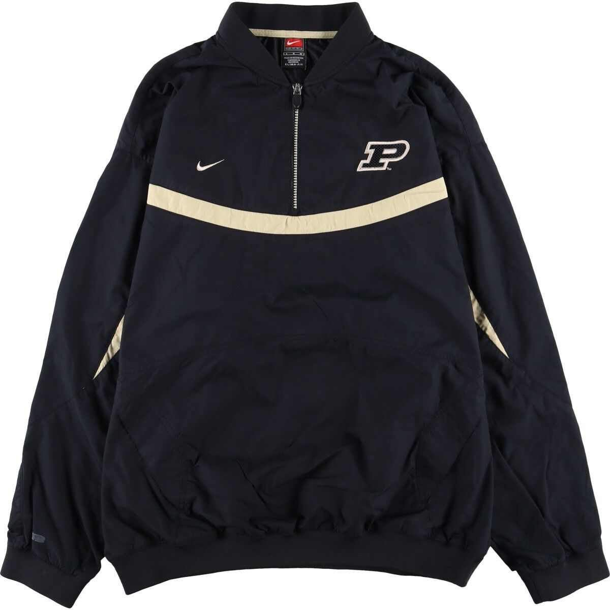 古着 ナイキ NIKE TEAM CLIMA-FIT ハーフジップ ウォームアッププルオーバー メンズL相当/eaa496370