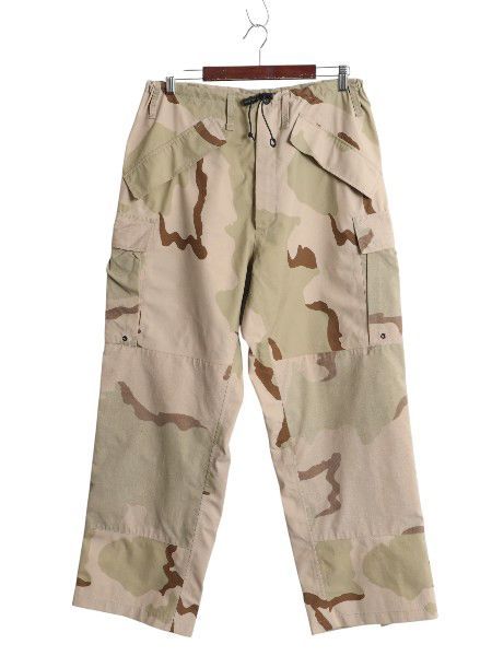 デッドECWCSミリタリー ゴアテックス オーバー パンツ3CデザートカモS-R デッドストック 民間 US ARMY デザート カモ オーバー パンツ