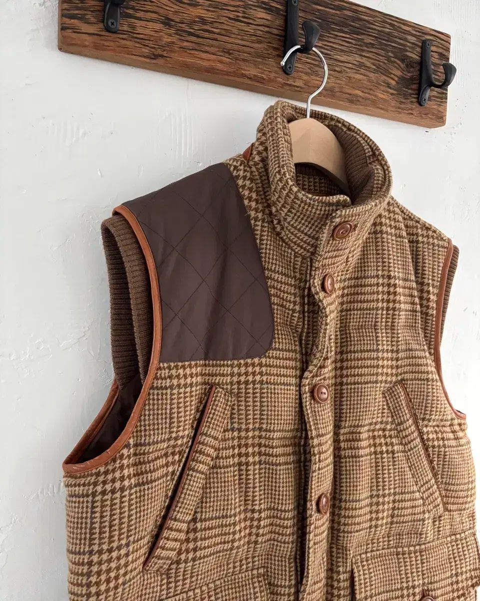 POLO RALPH LAUREN ポロラルフローレン ゴルフ ガンクラブチェック ハンティング ダックダウン ダウンベスト