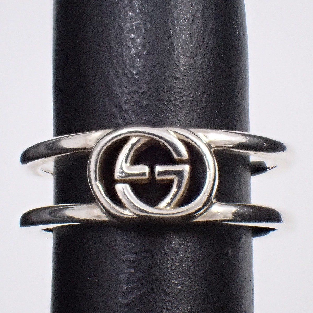 グッチ　指輪　リング　表記 10 ロゴ インターロッキングG 磨き済　925 GUCCI グッチ 指輪 リング (10号) インターロッキングG 925