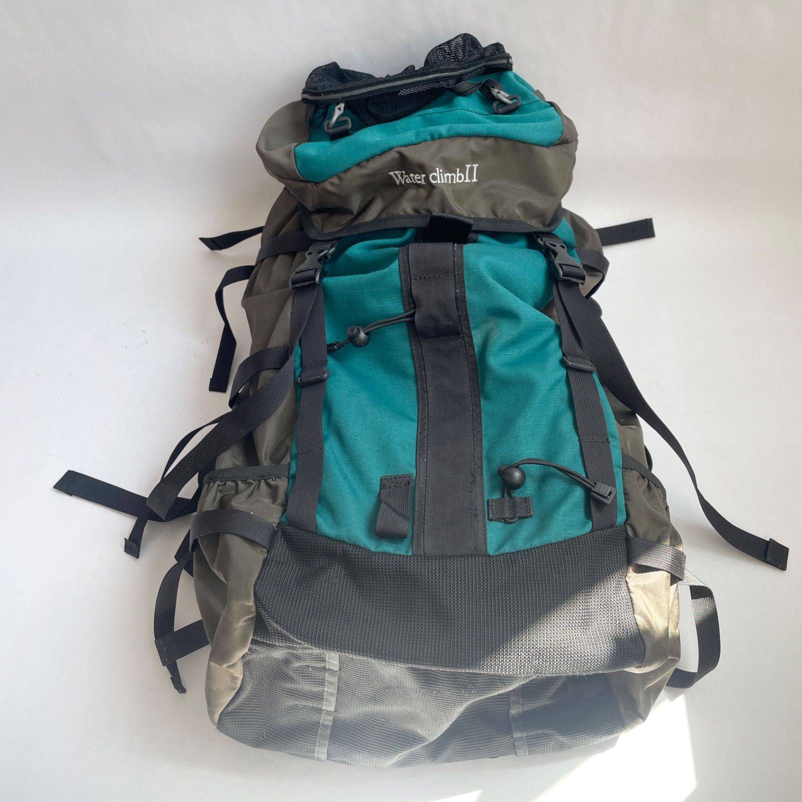 良 クライムゾーン Water climbⅡ グリーン バックパック 登山用リュック トレッキング