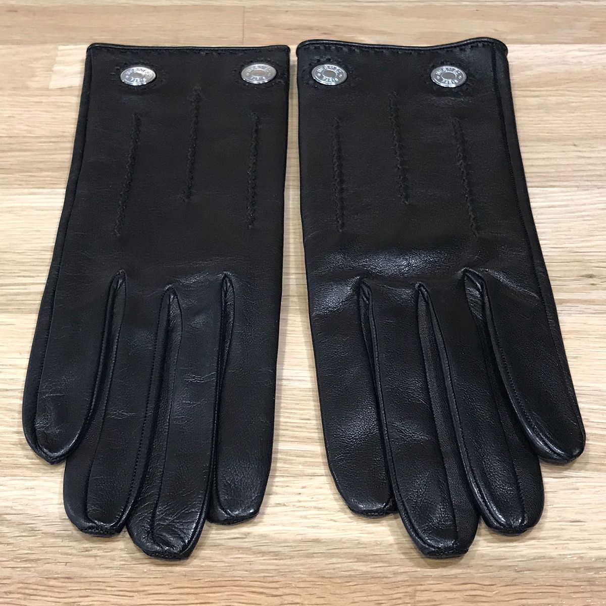 超美品】エルメス セリエ レザーグローブ 手袋 ラムスキン