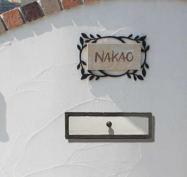 ポストカバー　ティロワール　一点 ポストカバー 目隠し ティロワール アンティーク ハンドメイド FRP