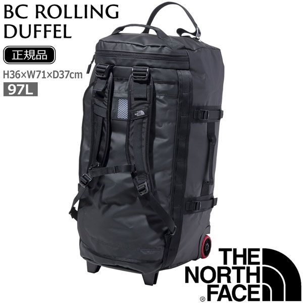 タイヤ付き ダッフルバッグ THE NORTH FACE ノースフェイス BC ROLLING DUFFEL ビーシーローリングダッフル - メルカリ