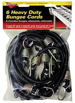 キーパー06356?Heavy Duty Bungee Cord、6ピース