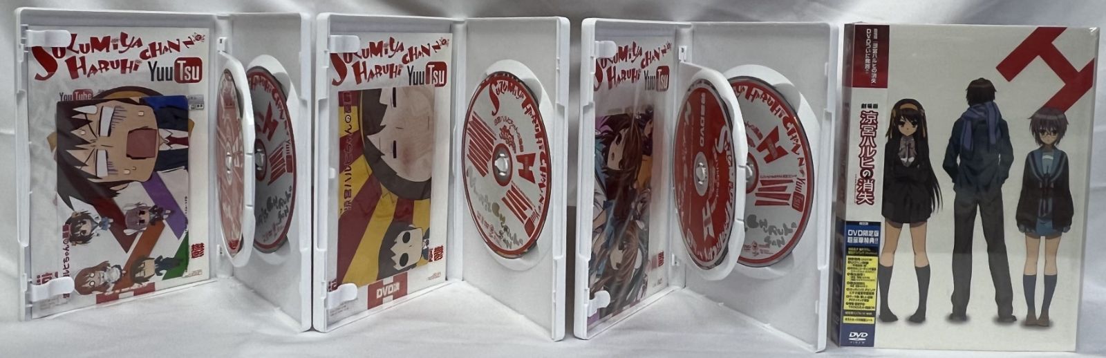 涼宮ハルヒの憂鬱 DVD まとめ売り - メルカリ
