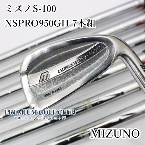 【中古】[Bランク] アイアンセット ミズノ ミズノS-100/NSPRO950GH 7本組/S/25[2601]