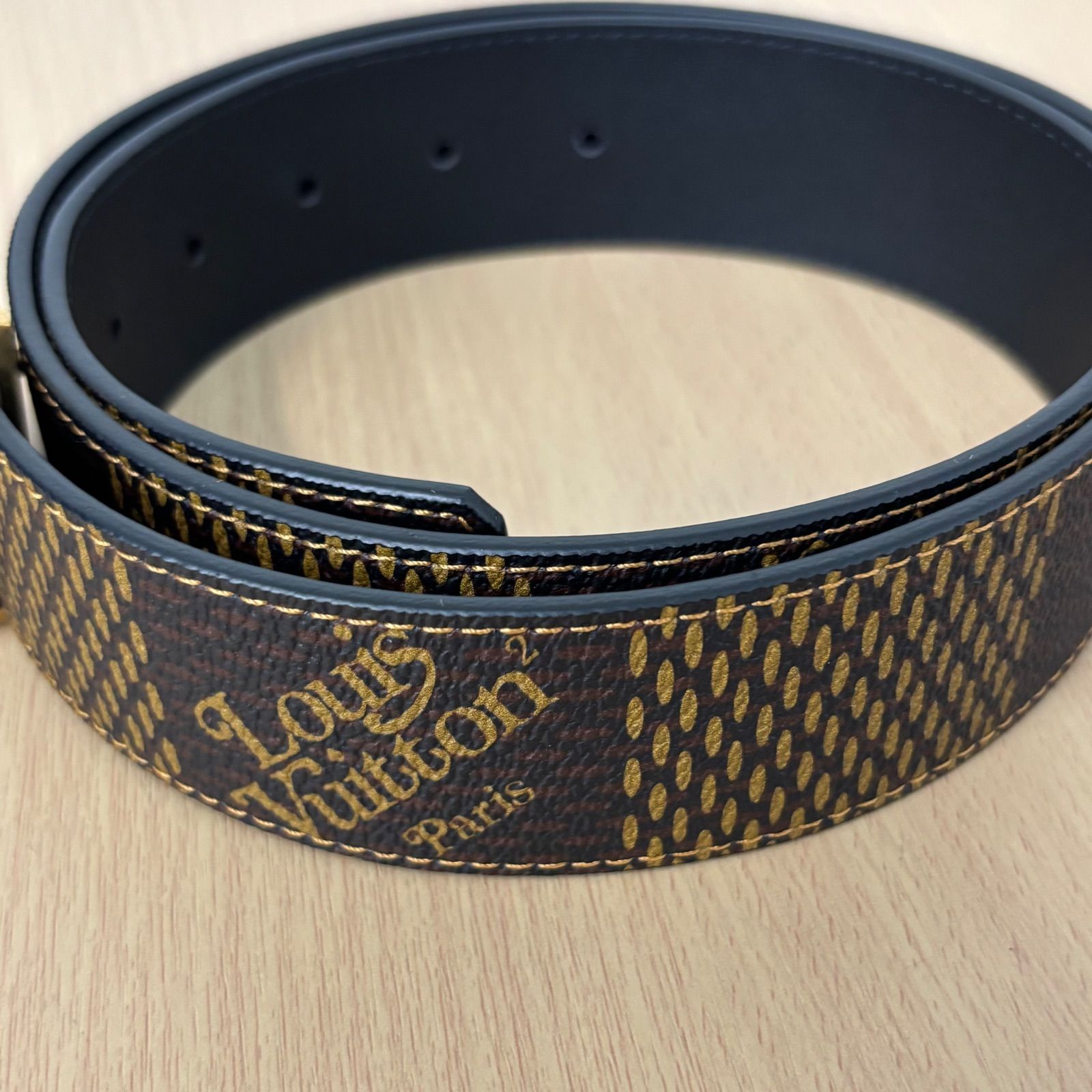 ルイヴィトン / ダミエ ベルト LOUIS VUITTON(ルイヴィトン) ベルト 90