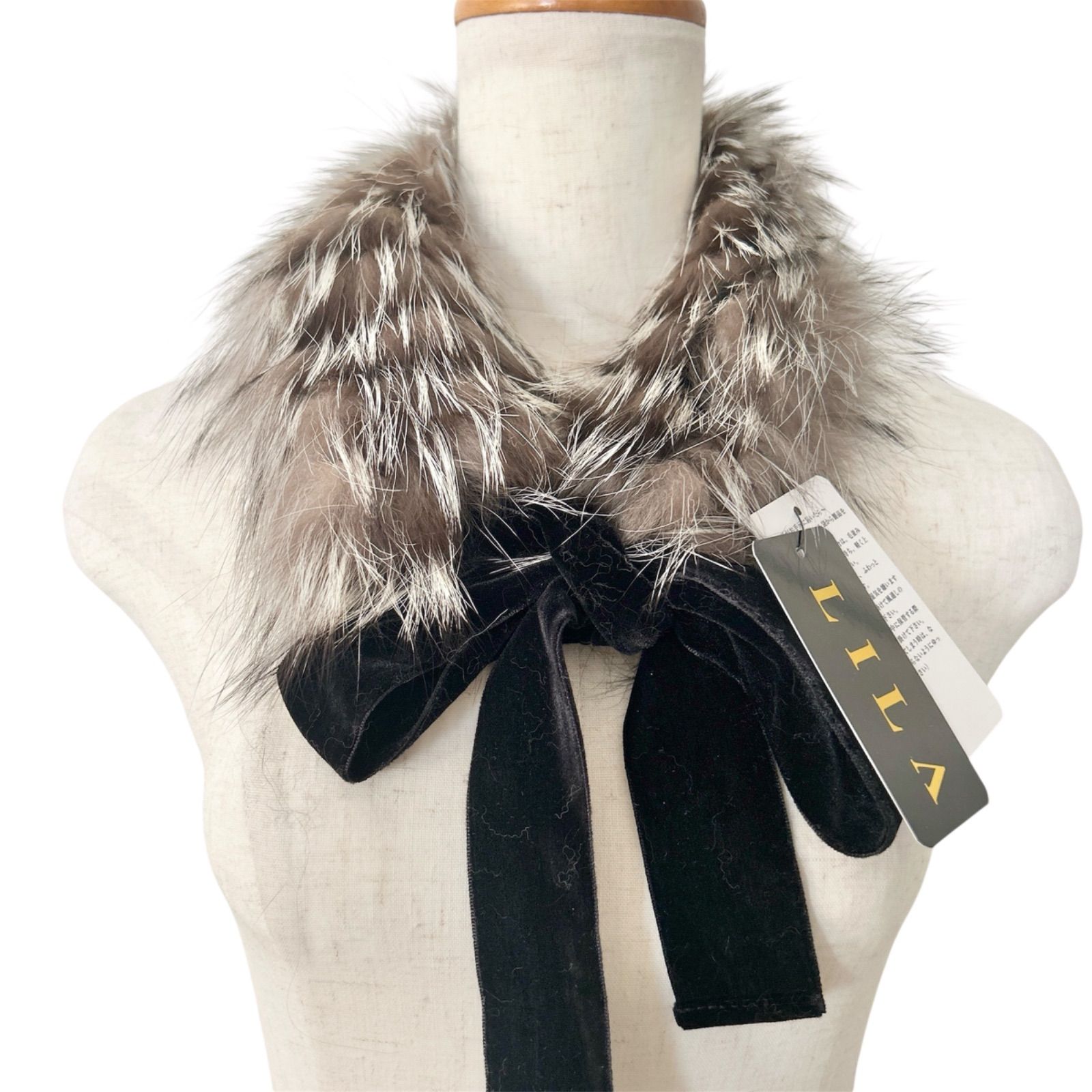 シルバーホックス毛皮 FOX毛皮 コート シルバーフォックス シルバー