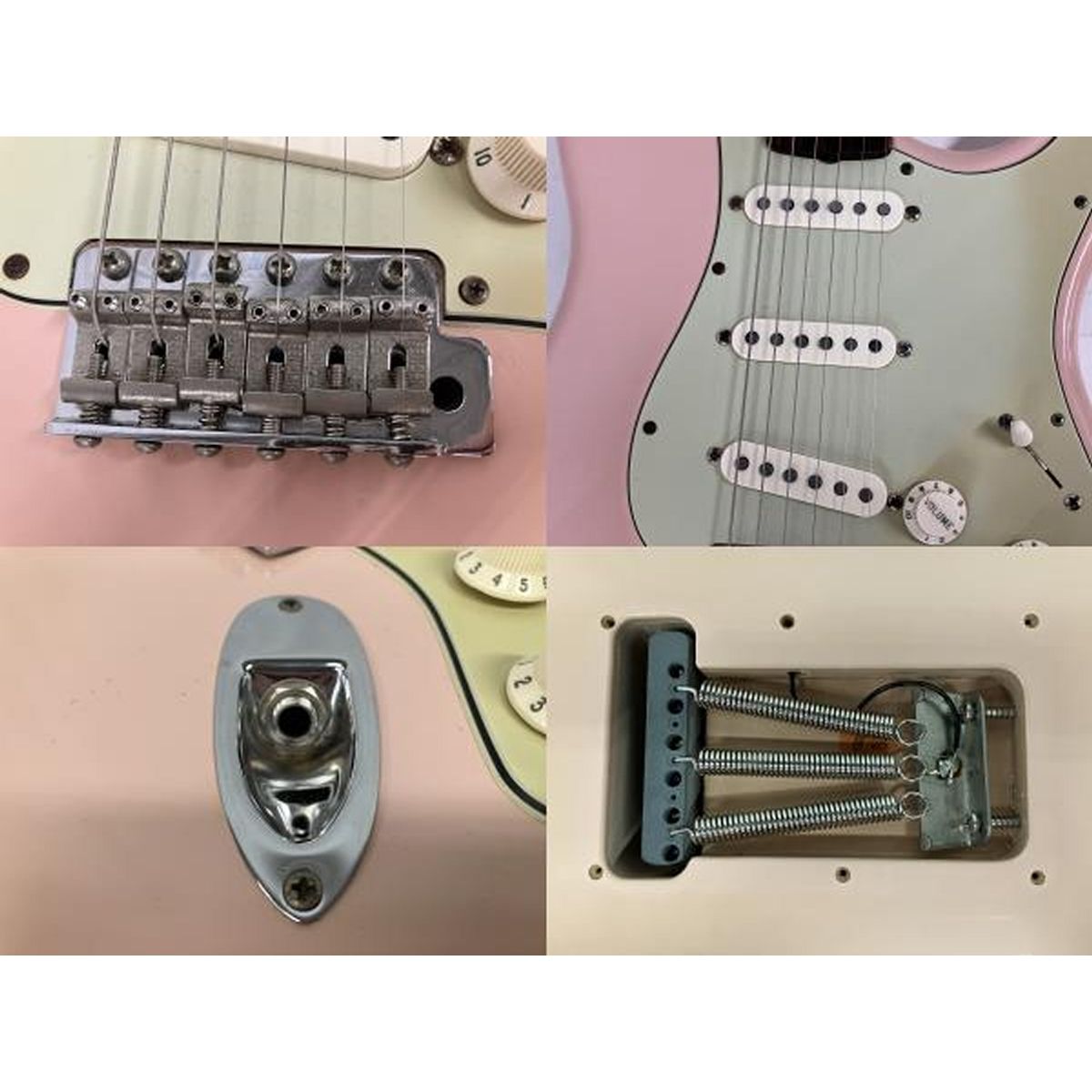 動作保証】Fender Mexico Classic 60s Stratocaster Shell Pink