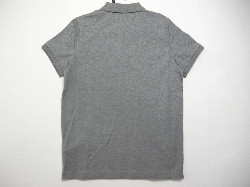 【美品/L】MONCLER モンクレール ポロシャツ グレー グレー ポロシャツ : Tシャツ＆ポロシャツ 向けの メンズ
