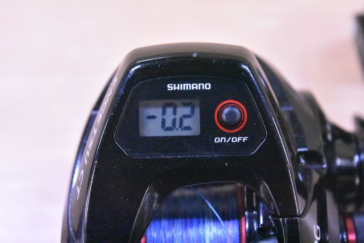 シマノ 15 炎月 CT 100PG 右巻き カウンター付き ベイトリール SHIMANO
