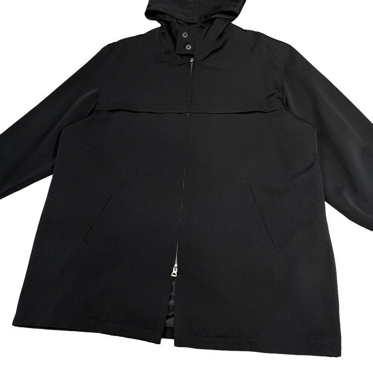 90’s Y’s for men vintageウールギャバジンロングジャケット Y's for men yohji yamamoto 黒 ウールギャバジン デザイン