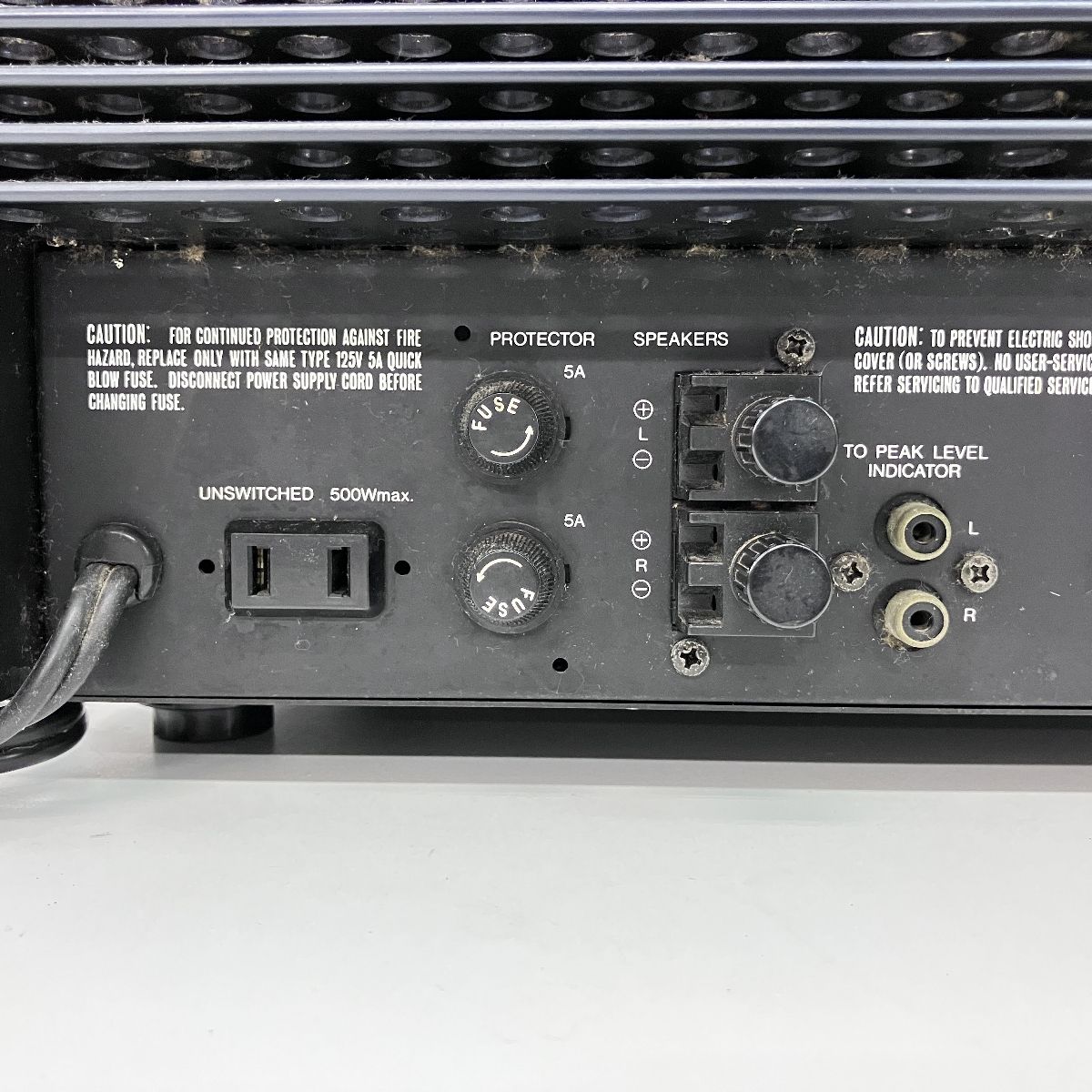 LUXMAN 5M20 ジャンク品 LUXMAN 5M20 ステレオ パワーアンプ 音響機材 中古 訳あり