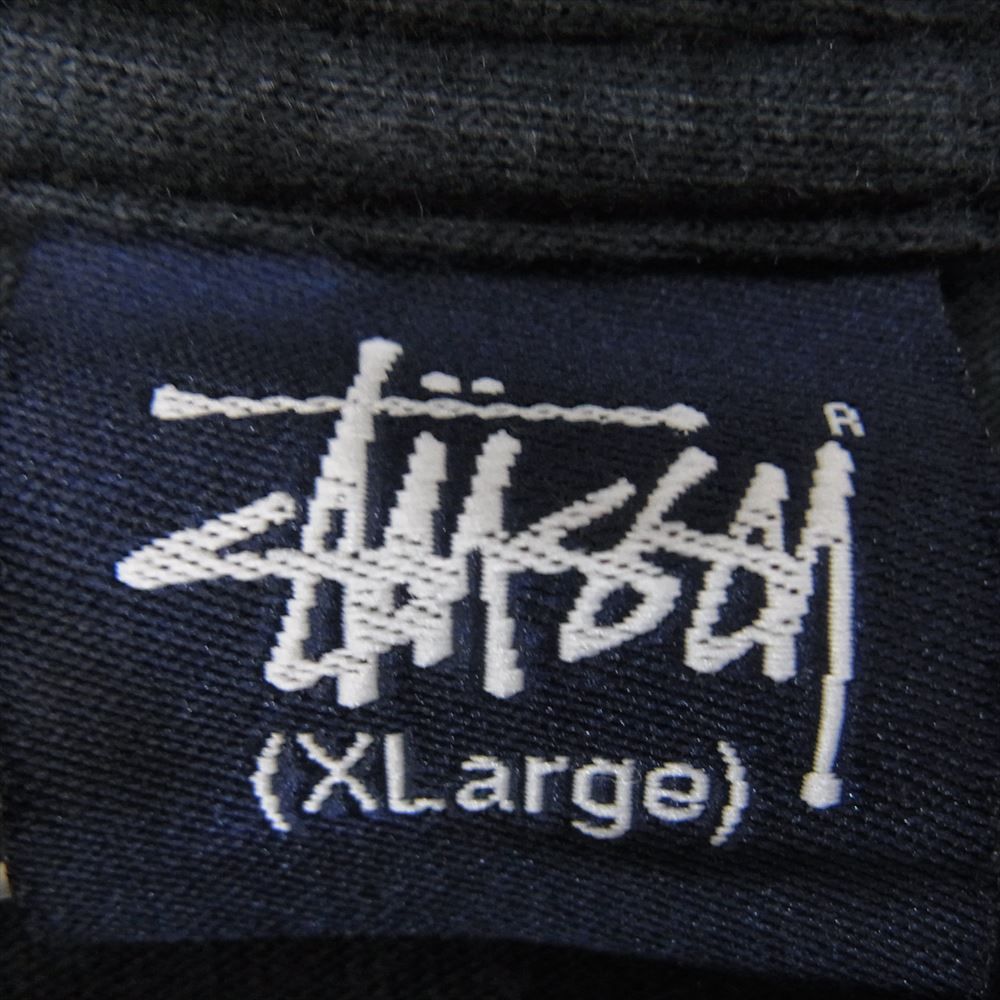 90s OLD STUSSY 紺タグ　キッズフォトプリント　ロンT 長袖　XL STUSSY ステューシー 90s OLD オールド キッズ フォト プリント T