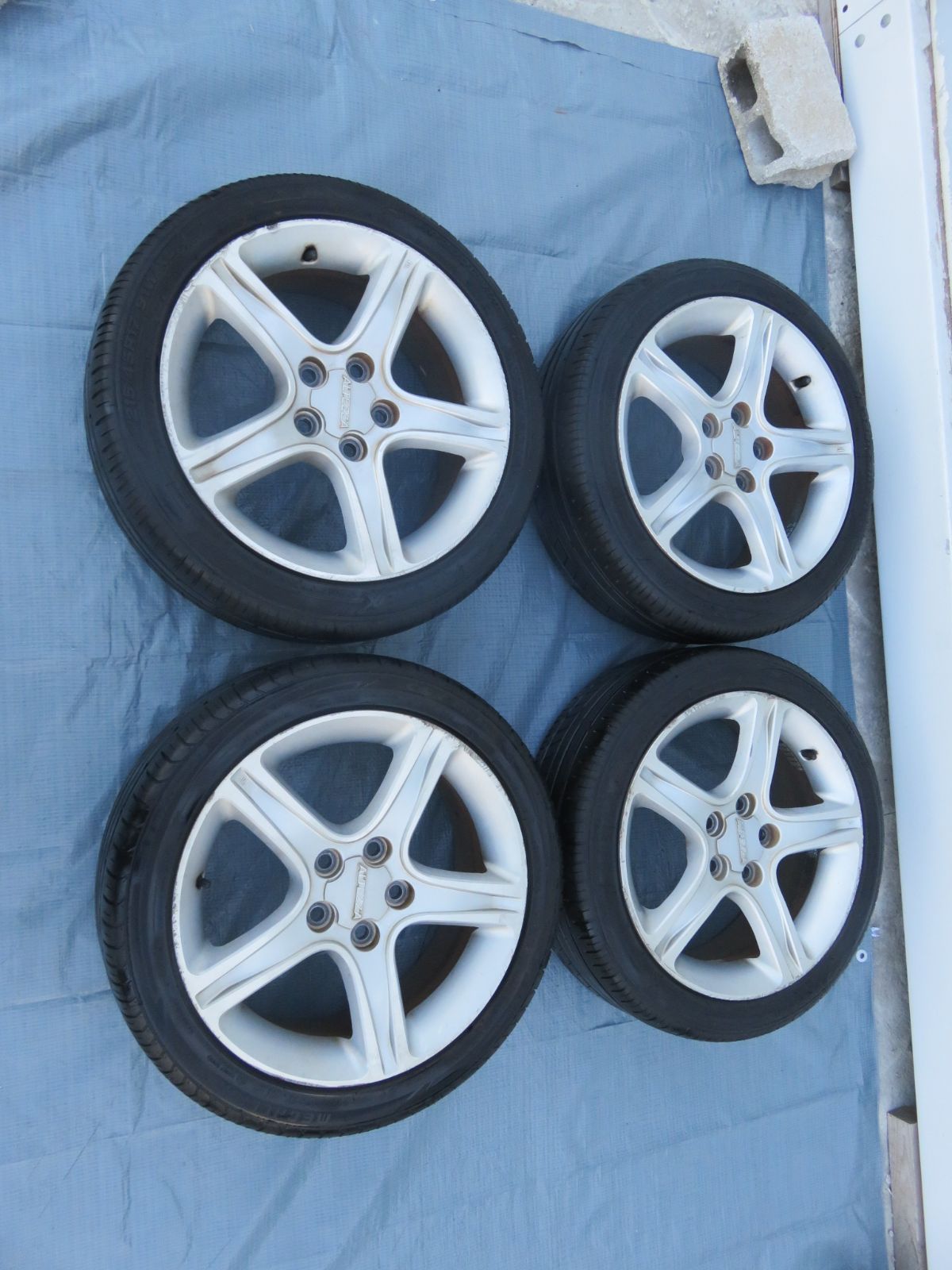 ☆SFC1546/トヨタ アルテッツァ 17インチ 17×7JJ +50 5穴 PCD114.3 