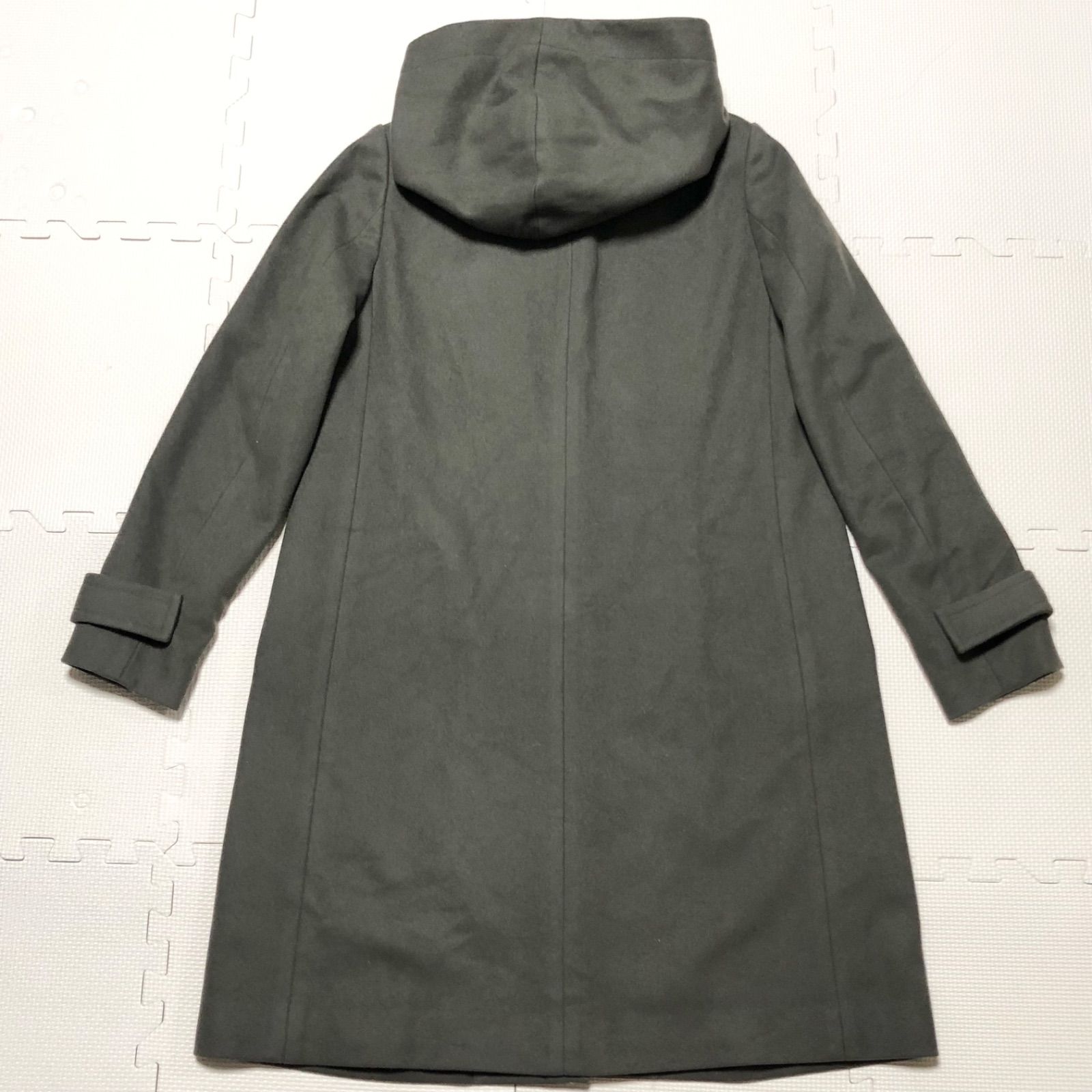 □極美品□theory luxe セオリーリュクス ウールロングコート size38(M