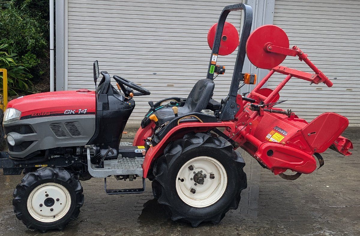 鹿児島発 クボタ14馬力 ディーゼルエンジントラクターGB14 アワー