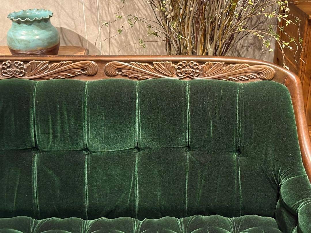 maruni マルニ木工　3人掛けソファ　3Pソファ　リベット　グリーン　GZ maruni マルニ木工3人掛けソファ3PソファリベットグリーンGZ