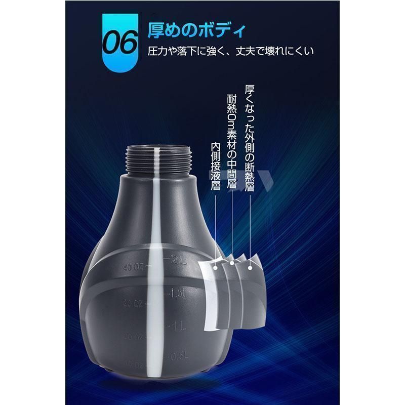 2L大容量 USB充電式