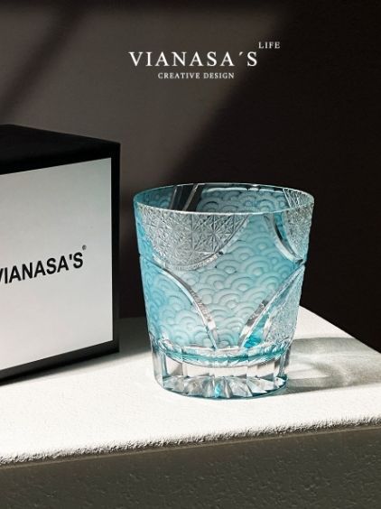 ロックグラス クリスタルガラス 切子 ウィスキー用 き ギフト