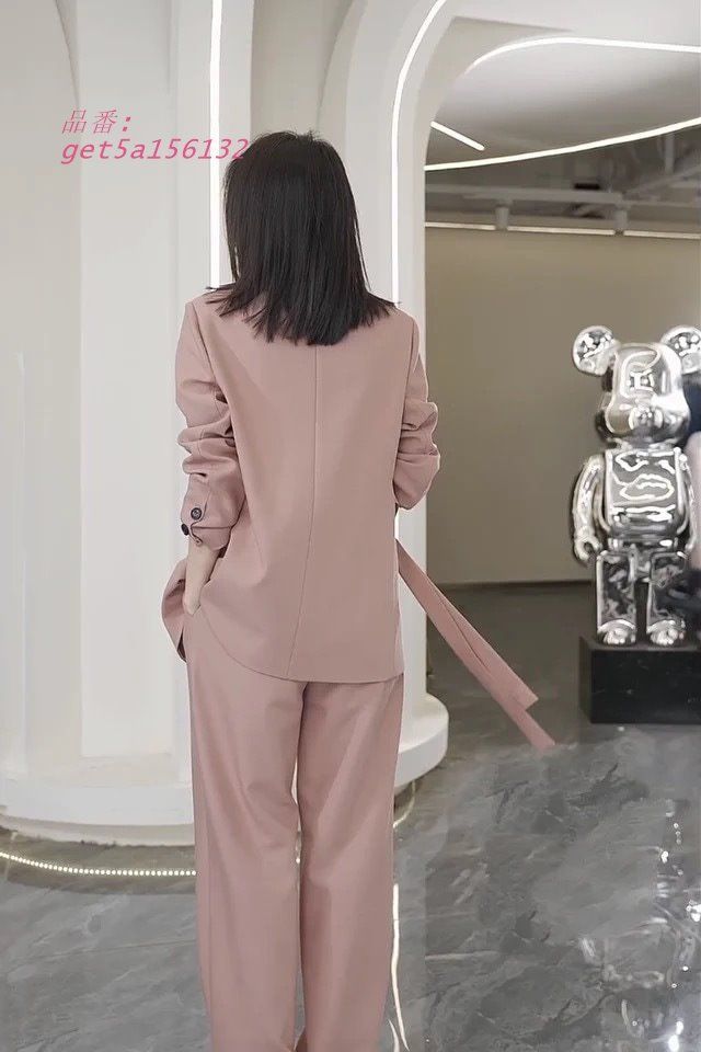 二点セット 春秋 レディース スーツセット 春アウター レディースファッション スーツジャケット入園式 卒業式 入学式 セットアップ 卒園式 ママスーツ get5a156132