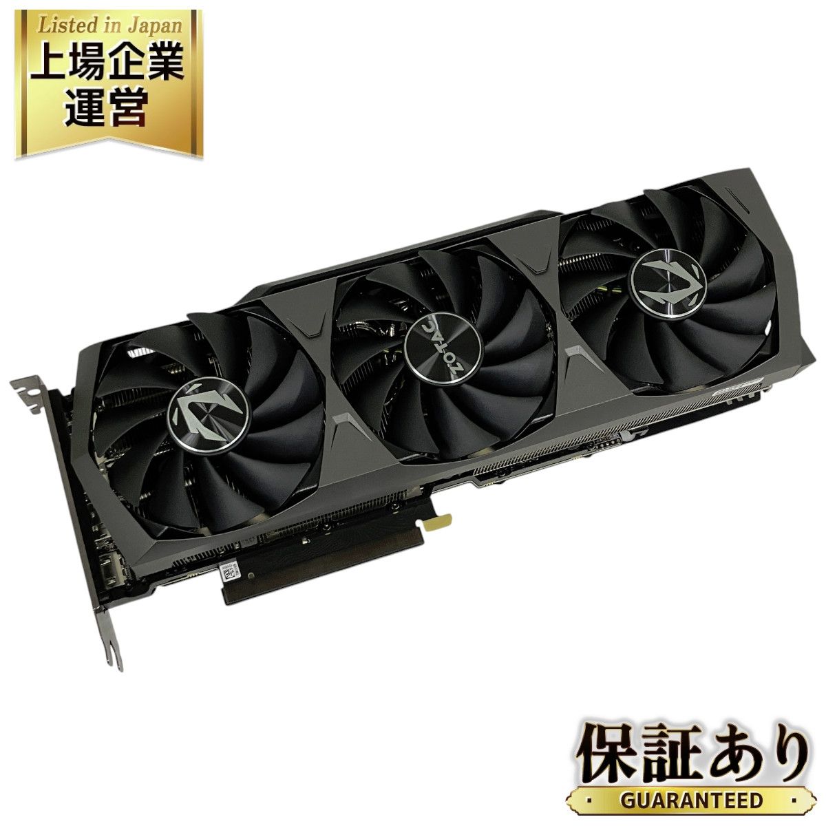 ZOTAC GAMING GEFORCE RTX3090 TRINITY 24GB 384BIT GDDR6X グラフィックボード グラボ  ビデオカード PCパーツ 中古 美品 O9205659 - メルカリ