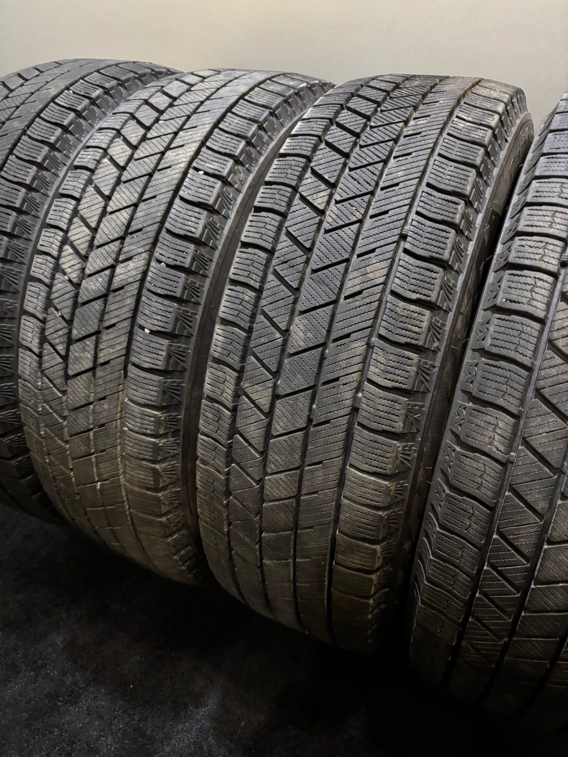 175|65R14 BRIDGESTONE|VRX3 21年製 スタッドレス 4本 ブリヂストン ブリザック キューブ ノート カローラ 3-J154